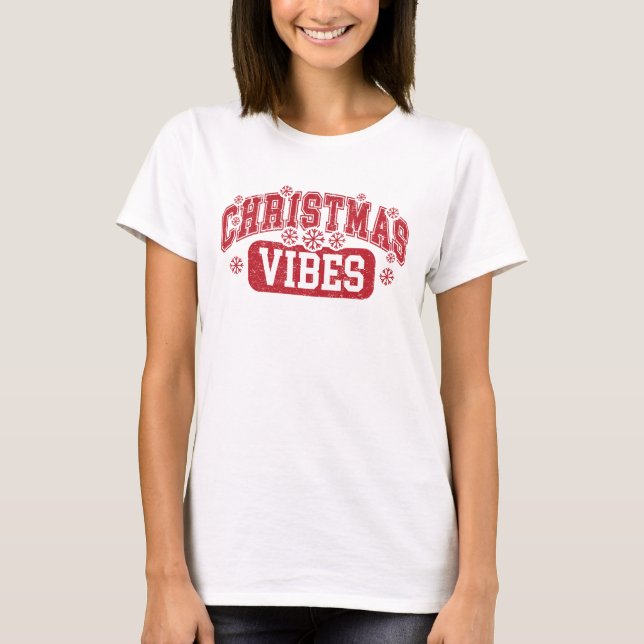 Camiseta Navidades Vibes (Anverso)