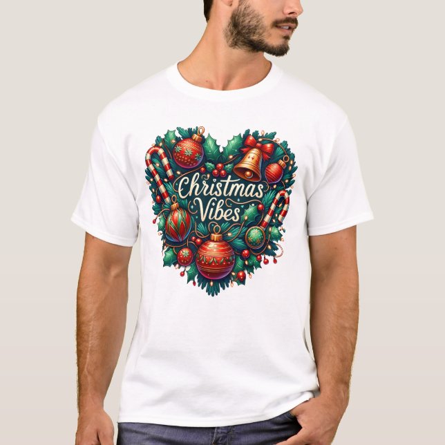 Camiseta Navidades vibes (Anverso)