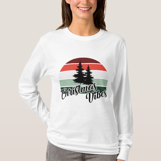 Camiseta Navidades Vibes (Anverso)