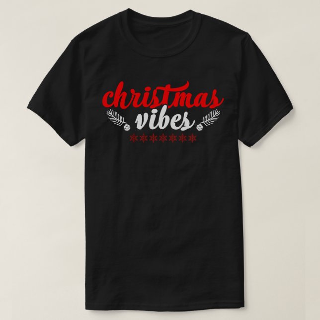 Camiseta Navidades Vibes 3 (Diseño del anverso)