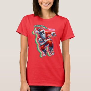 Camiseta Navidades Vibes Dancing Santa