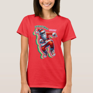 Camiseta Navidades Vibes Dancing Santa