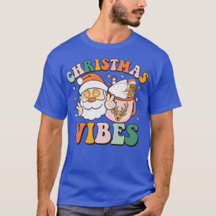 Camiseta Navidades vibran pacíficamente Groovey Daisy Flowe