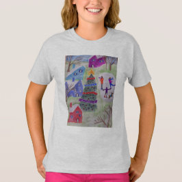 Camiseta Navidades Village Kids