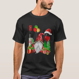 Camiseta Navidades Vino Gnomes Para Nochebuena