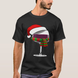 Camiseta Navidades Vírgenes Mujeres Vidrieras Vino Rojo San