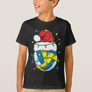 Camiseta Navidades Voleibol Santa Hat Chicas Xmas Lig
