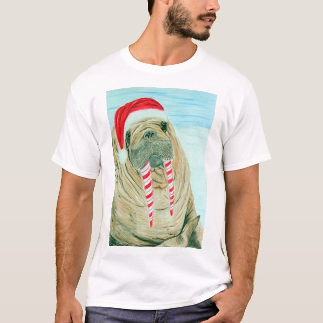 Camiseta Navidades Walrus (Anverso)