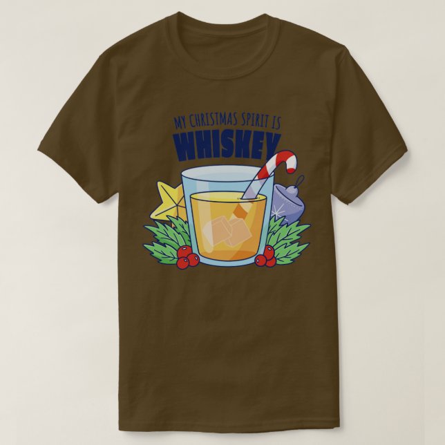 Camiseta Navidades Whisky Bebe (Diseño del anverso)