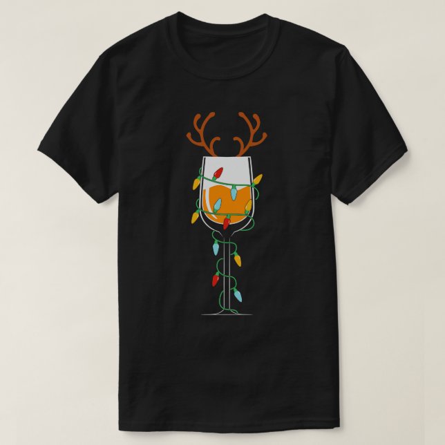 Camiseta Navidades Winedeer Wine Lover (Diseño del anverso)