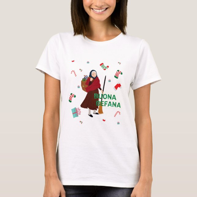Camiseta navidades Witch buona Befana (Anverso)