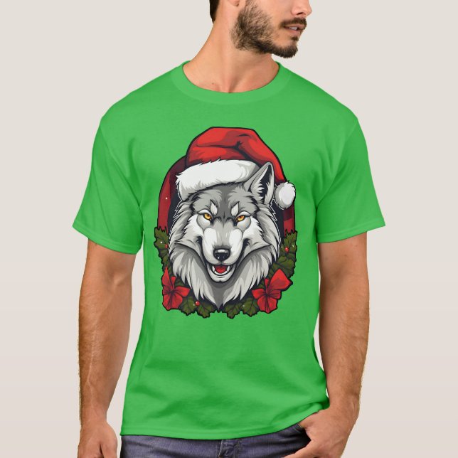 Camiseta Navidades Wolf (Anverso)