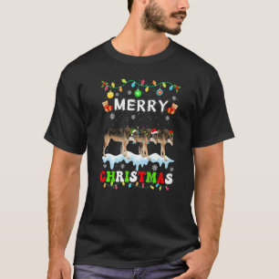 Camiseta Navidades Wolf Squad Xmas Mujeres Hombres Niños