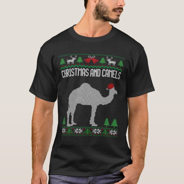 Camiseta Navidades Y Camellos Feo Navidades (Anverso)