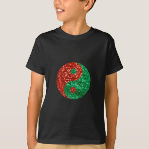 Camiseta navidades yin yang