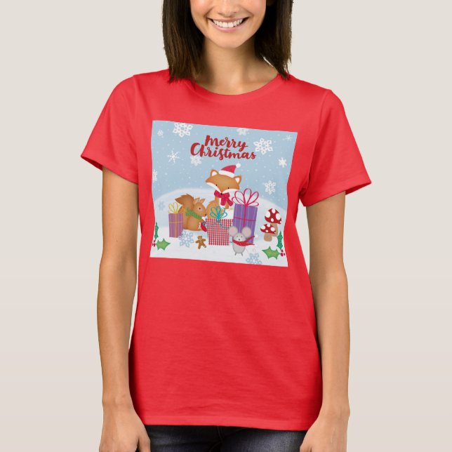 Camiseta navideña (Anverso)