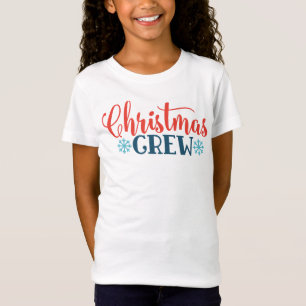 Camiseta navideña de equipo de navidades
