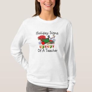 Camiseta navideña del profesor