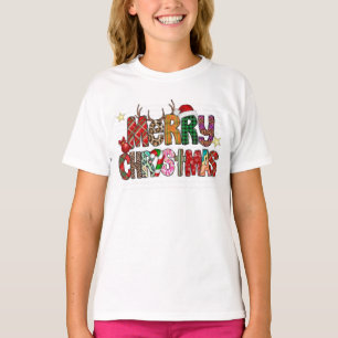 Camiseta navideña para Chicas