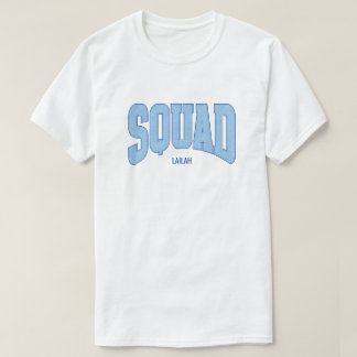 Camiseta Navy + Azul Falso Brillo SQUAD Despedida de Solter