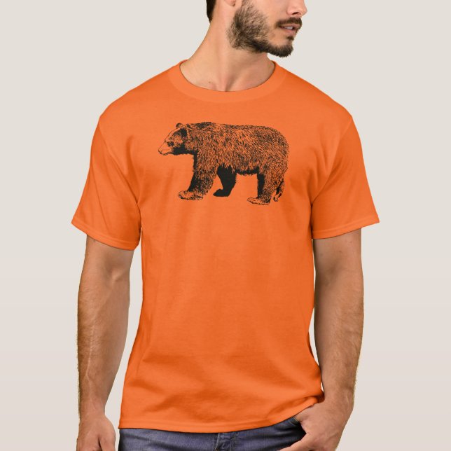 Camiseta Navy Blue Bear Chicago (Anverso)