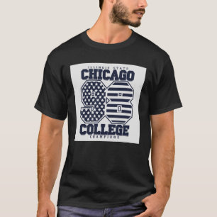 Camiseta Navy Chicago Stars Stripes