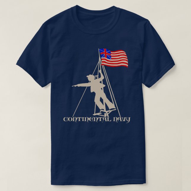 CAMISETA NAVY CONTINENTAL (Diseño del anverso)
