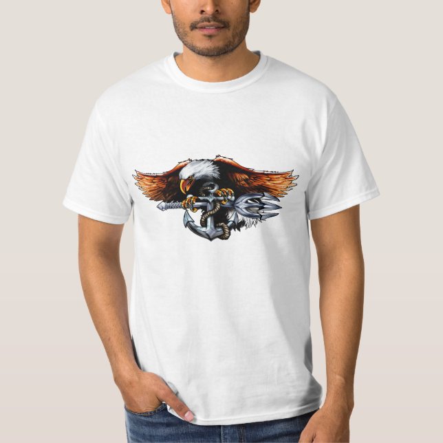 Camiseta Navy Eagle Anchor (Anverso)