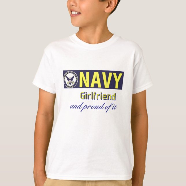 Camiseta Navy Girlfriend (Anverso)