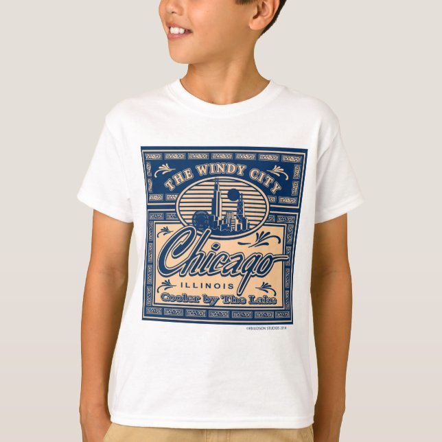 Camiseta Navy Pier Chicago (Anverso)