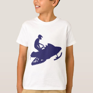 Camiseta Navy-Snowmobiler