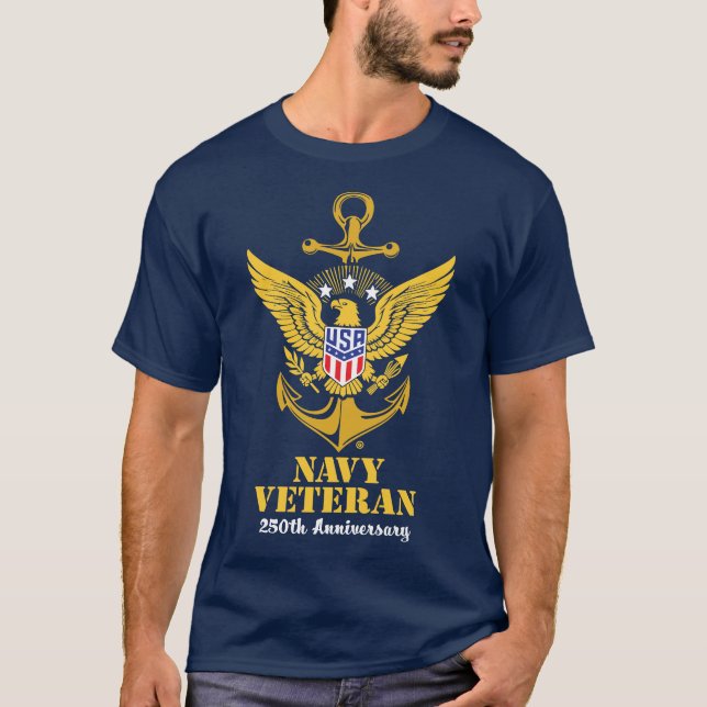 Camiseta Navy Veteran T-Shirt (Anverso)