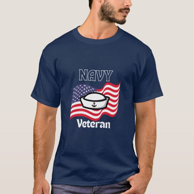Camiseta Navy Veteran T-Shirt (Anverso)