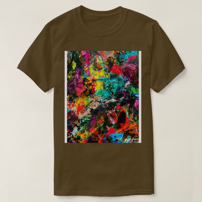 Camiseta Nawlins Abstract Art TShirt (Diseño del anverso)