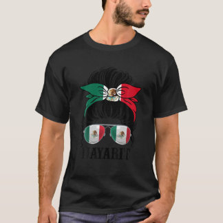 Camiseta Nayarit México Orgullo Estado De La Bandera Mexica