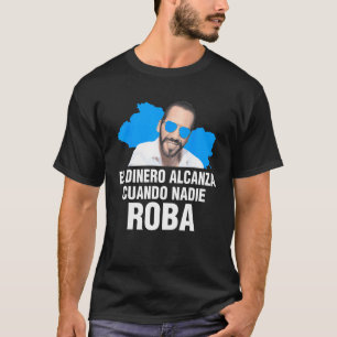 Camiseta Nayib Bukele Dinero Cryptocurrency