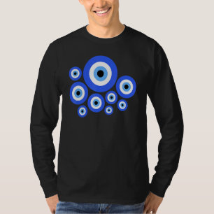 Camiseta Nazar Amulet Buena Suerte Ojo Malvado Griego 1