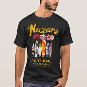 Camiseta Nazare Portugal Praia do Norte Surfing