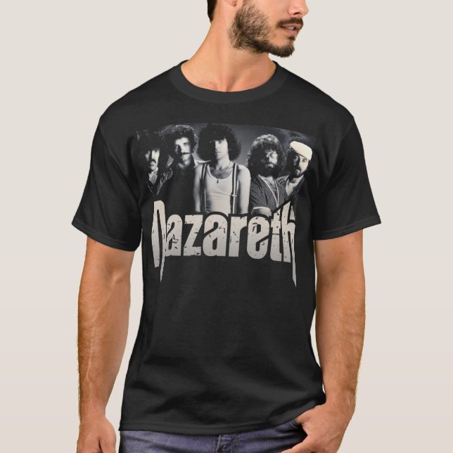 Camiseta Nazareth Band Rock Music Scotland Hard Love Hearts (Anverso)