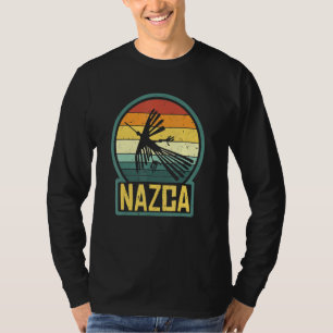 Camiseta Nazca Lines Eagle Bird Ancient Peru Desert Geogly