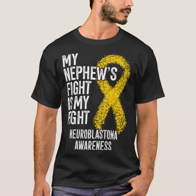 Camiseta NB: La lucha de mi sobrino es mi lucha contra el n (Anverso)