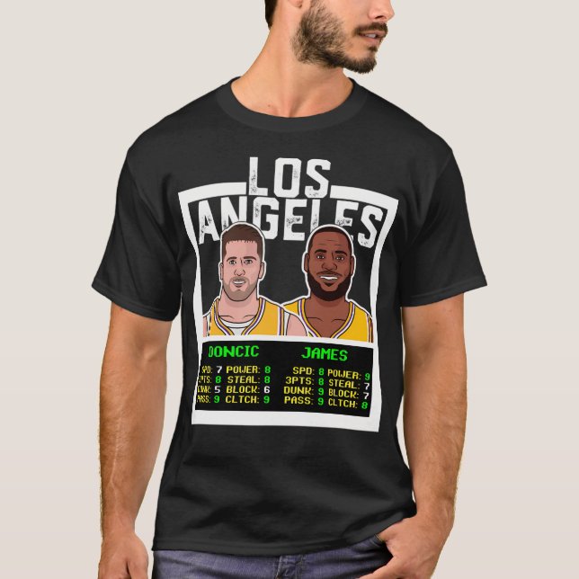 Camiseta Nba Jam - Los Angeles (Anverso)