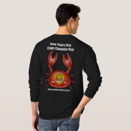 Camiseta NBCA New Years Day Clam Chowder Run T-Shirt