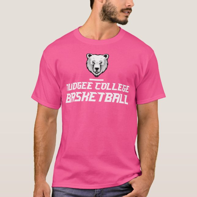 Camiseta Nc Basketball White Textos (Anverso)