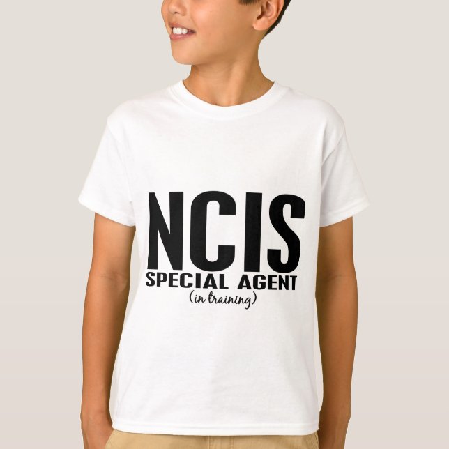 Camiseta NCIS Special Agent In Training 1 (Anverso)