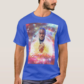Camiseta Ncuti Gatwa con marca de agua 14º Doctor para cari