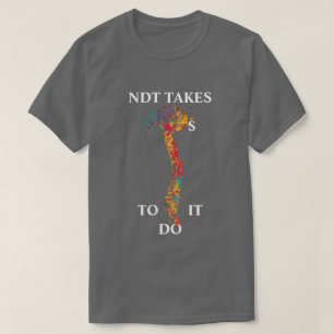 CAMISETA NDT TOMA CEREBROS R EEG/EP T., CNIM, CLTM, FASET T