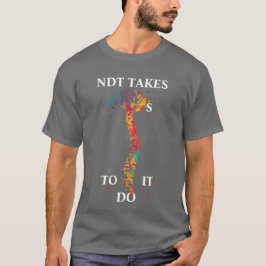 CAMISETA NDT TOMA CEREBROS R EEG/EP T., CNIM, CLTM, FASET T