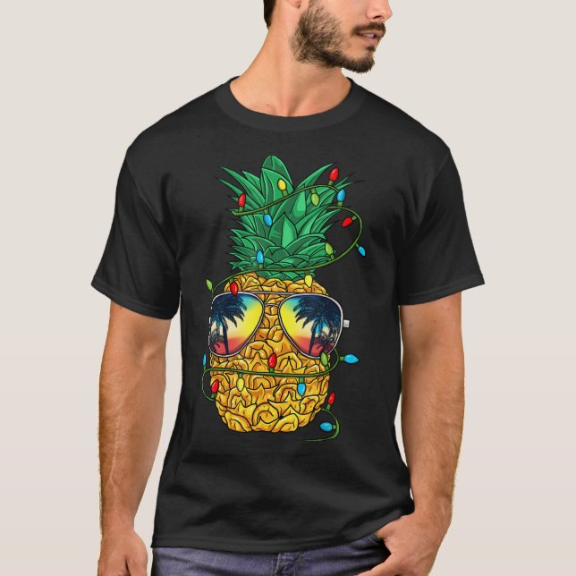 Camiseta Ne Christmas In July Trocal Christmas Hawaiian  (Anverso)