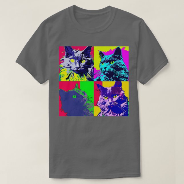 Camiseta Nebelung Cat Art Cat Lover Gift 1 (Diseño del anverso)